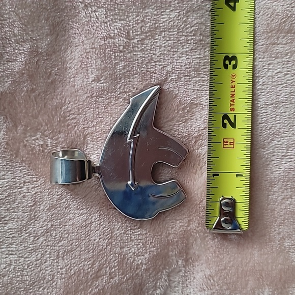 Navajo Artist Christin Wolf Spirit Bear Pendant - Picture 7 of 7